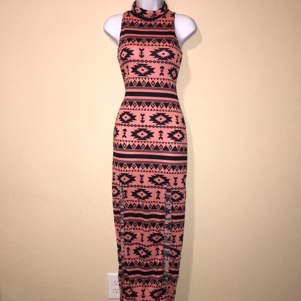 Worn once Print Maxi Dress